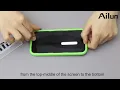 Ailun How to install screen protector on iPhone Max with Installation Frame