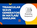 generating triangular wave in matlab