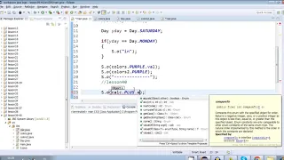40 enums part2 java tutorial