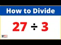 27 divided by 3 27 3