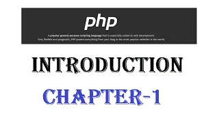 PHP Tutorial - w3Schools Chapter 01 English