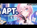 Lagu Nightcore - APT. - (ROSÉ \u0026 Bruno Mars) - (Lyrics)