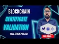 Student Certificate Validation using Blockchain Full Tutorials Blockchain Projects 2025