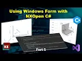Part 5 Using Windows Form with NXOpen C