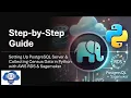 Setting Up PostgreSQL Server Collecting Census Data in Python with AWS RDS Sagemaker