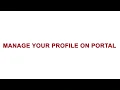 Docusoft - Manage Your Profile On Portal Client Document Portal