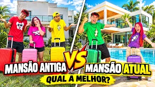 MANSÃO ANTIGA VS MANSÃO ATUAL  Qual a melhor
