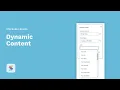 Stackable Dynamic Content