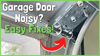 is your garage door noisy 4 easy fixes and reasons why it is so loud