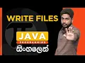 Java Tutorial - 48 Write Files File Handling