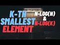 Kth Smallest Element Sorting Heap GFG