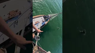 I was up in the mast when…