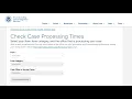 How to Check Your Case Processing Times with USCIS