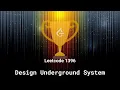 Leetcode 1396 Design Underground System