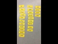 Spelling pyramid for super challenging words