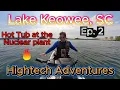 Nuclear Heated Lake Keowee South Carolina Ep 2 on a 2024 Yamaha VX waverunner