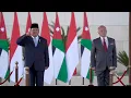 🇮🇩🇯🇴 Lagu Kebangsaan Indonesia dan Yordania Dimainkan oleh Band Militer Yordania