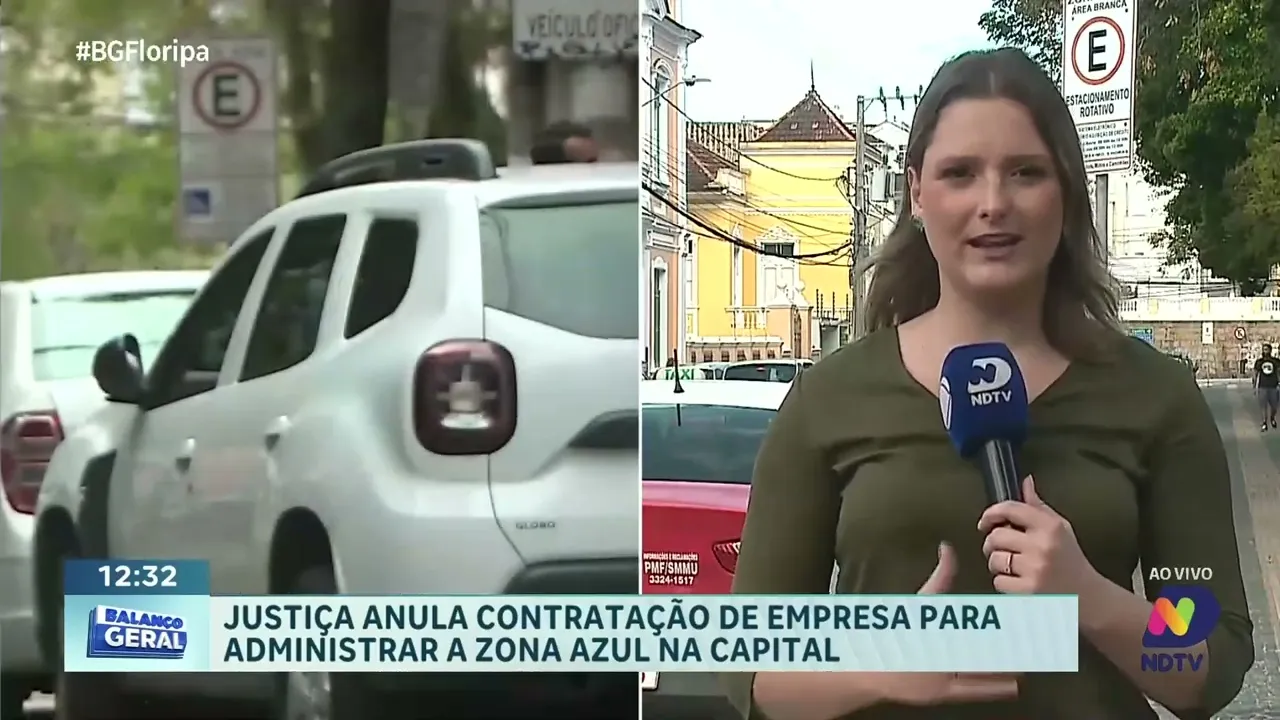 Justiça anula contratação de empresa para a Zona Azul de Florianópolis