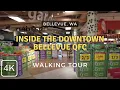 Exploring the QFC Grocery Store in Downtown Bellevue WA 2024 Walking Tour in 4K