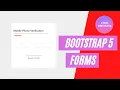 Samples of OTP Page in HTML CSS and Bootstrap 5 Code Breakers