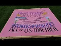 Transgender equality quilt unveiled in National Mall in Washington DC