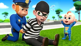 😱 OH NO! The Thief Got Caught! | Police Song | Sheriff Zozo | Rosoo Nursery Rhymes