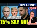 BREAKING: Zelenskyy REJECTS Ceding Land: New KYIV  Poll Shows 75% Support