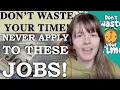 NEVER APPLY TO THESE JOBS don t believe Glassdoor Tips for the job search