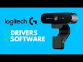 Logitech BRIO Basic Setup Guide Installing Updating Drivers Logitech G-Hub Software