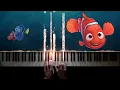 Finding Nemo Nemo Egg Main Theme Piano Cover Sheet Music