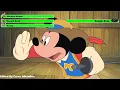Download Lagu Mickey, Donald, Goofy: The Three Musketeers (2004) Final Battle with healthbars