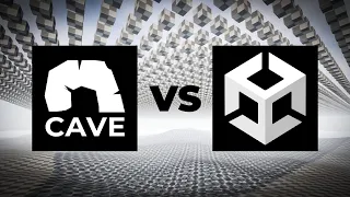 CAVE Engine is Faster than UNITY Benchmark