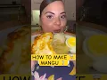 How to make #mangu #shortsrecipe