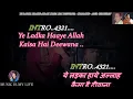 Download Lagu Ye Ladka Haye Allah Kaisa Hai Deewana Karaoke With Scrolling Lyrics Eng. \u0026 हिंदी