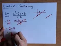 Limits Factoring