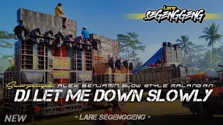Download DJ LET ME DOWN SLOWLY ll alex benjamin🔥by lare segenggeng rmx sam penyok. MP3
