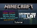 Customize Your TAB List in your Minecraft Server Updated
