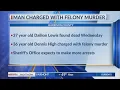 Man found dead from gunshot wounds another charged with felony murder