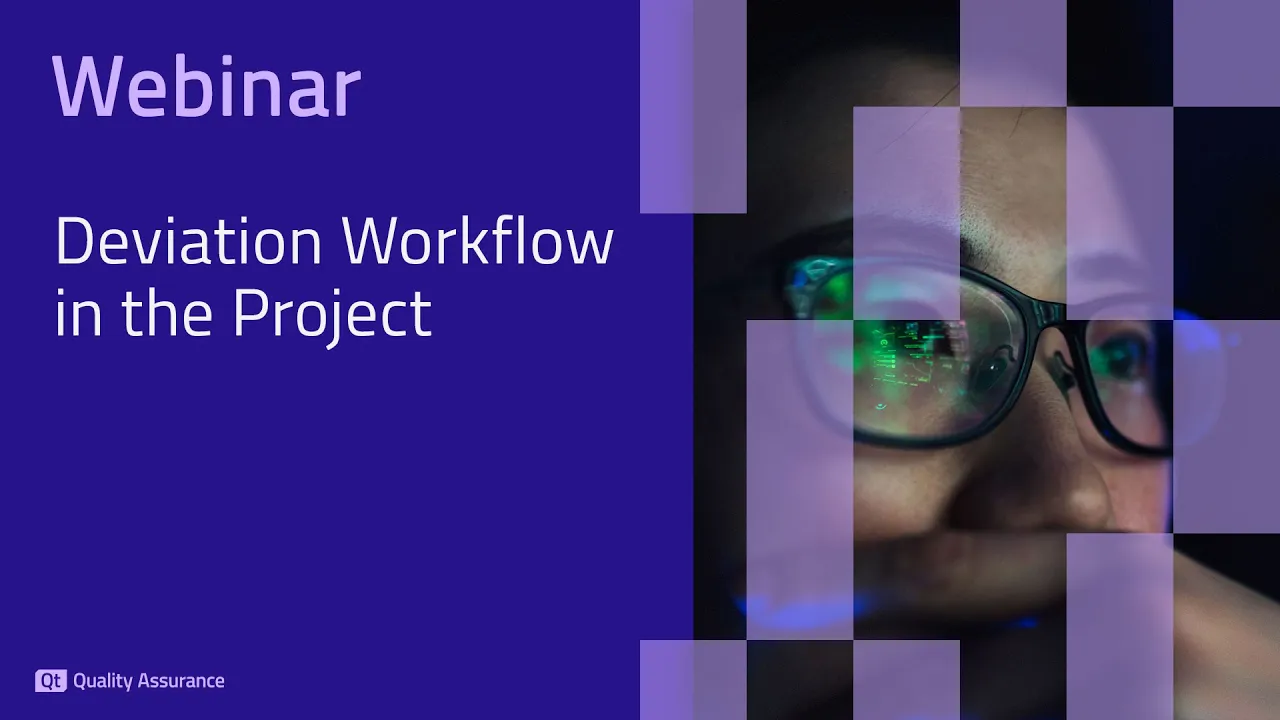 Webinar: Deviation Workflow in the Project