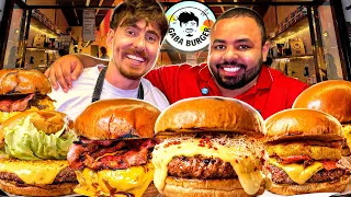 FUI NA HAMBURGUERIA DO GABA E PROVEI TUDO! 🍔🔥