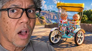 Dos ANCIANOS manejando UN CARRITO | Rosalie