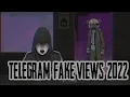 Telegram Fake Views Bot I AUTO VIEWS BOT - THE BEST METHOD 2022