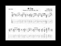 "Mi Cosa" - Wes Montgomery (Jazz Guitar Transcription)