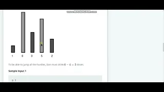 The Hurdle Race HackerRank