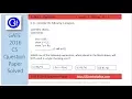 GATE 2016 CS Q12 - Consider the following C program will NOT result in a type checking error