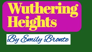 wuthering heights novel by emily bronte