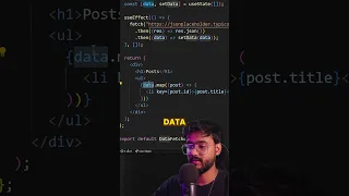 Fetching APIs in React JS