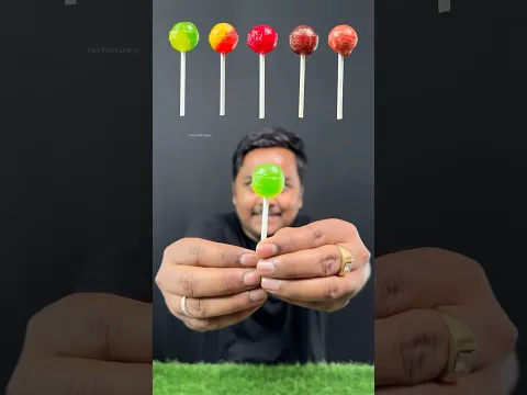 Lollipop Eating ASMR 🍭 | Lollipop Emoji Eating Challenge #shorts #ytshorts #lollipop