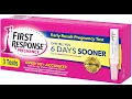First Response Early Result Pregnancy Test Pack of 3 tests Packaging Test Design May Vary