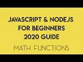 JavaScript for Beginners 2020 - Episode 5